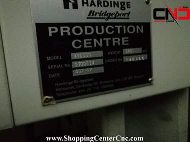 فرز سی ان سی سه محور Hardinge bridgport xv 1000 ساخت انگلستان